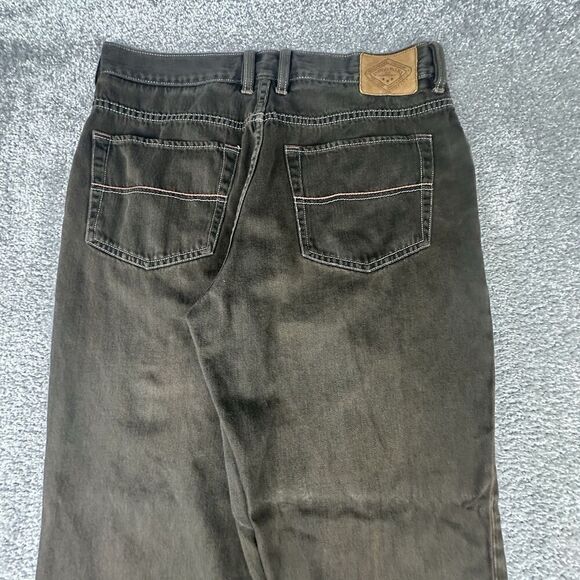 Indigo Palms Jeans Men's 34x32 Classic Fit Brown Soft Denim Y2K 00's Straight - Picture 1 of 10
